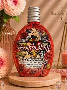 ☀️ Bombshell ☀️Hot Tingle Bronzer Indoor Tanning Lotion -Designer Skin - NEW